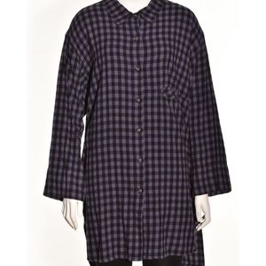 Eleven Stitch Design Tunic Shirttail Shirt